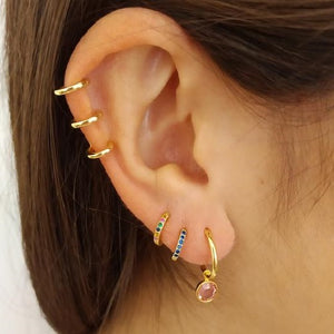 Pendiente de colores para decorar tu oreja